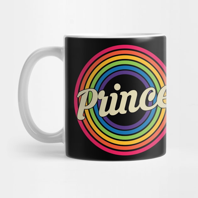 Prince - Retro Rainbow Style by MaydenArt